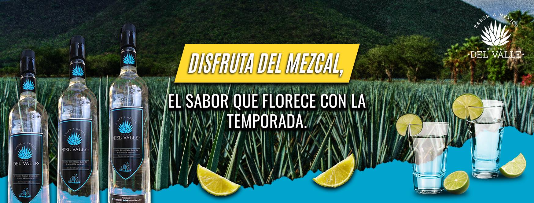 Disfruta del mezcal